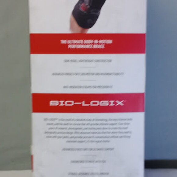 McDavid Elite Knee Brace XL-Right Black Bio-Logix w Compression Sleeve - Picture 5 of 5